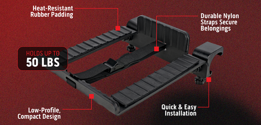MadJax The Porter Multi-Purpose Rack | Fits Genesis 250/300 Grab Bar & Gtw Deluze Grab Bar