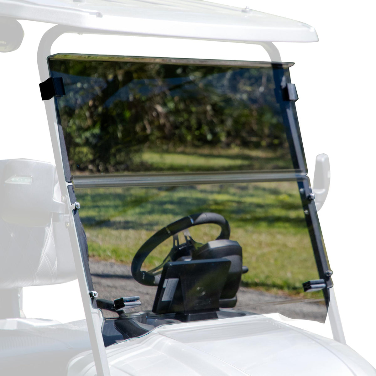 RedDot Star EV Sirius Tinted 1/4" Folding Windshield Made in USA