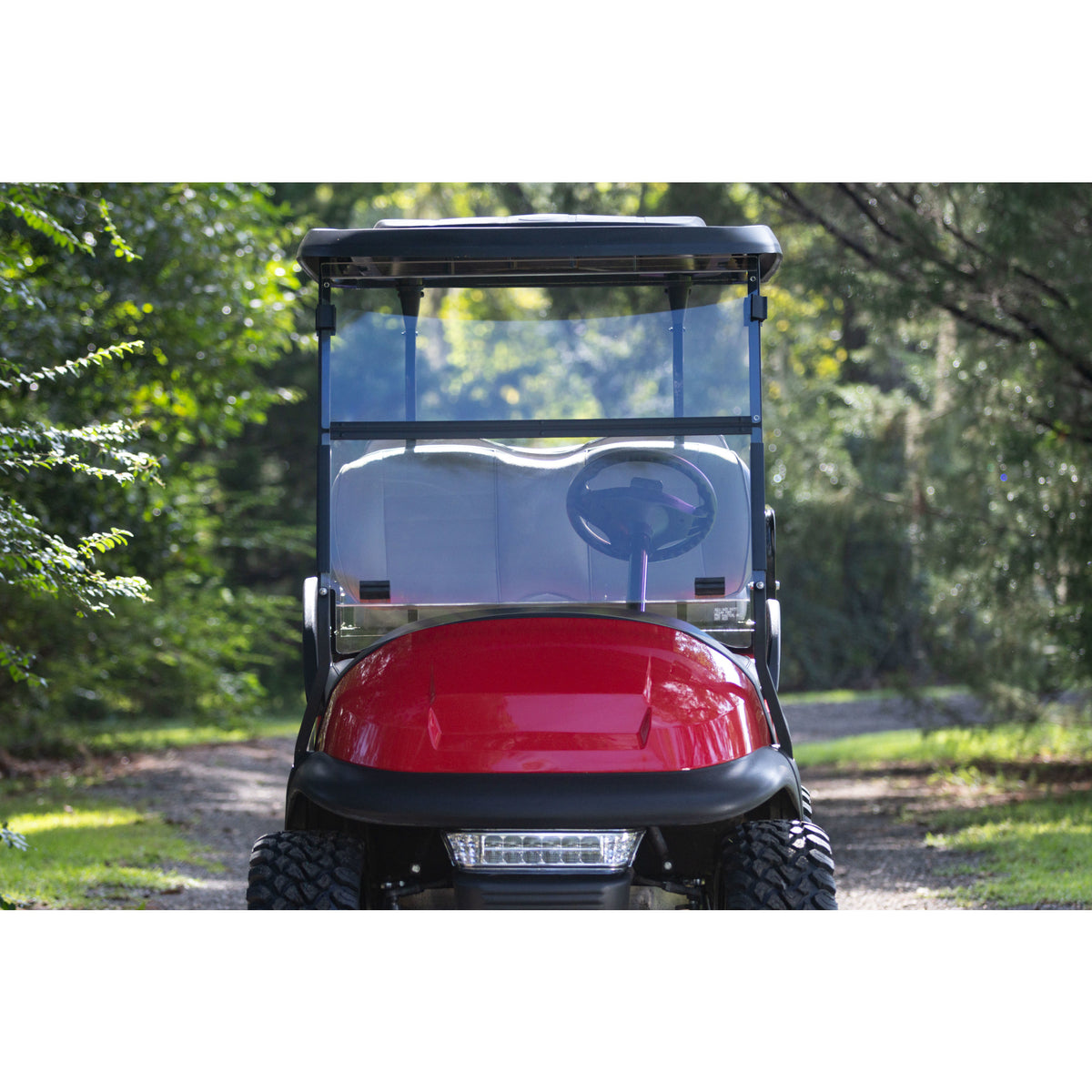 Clear Folding Dot As5 windshield for Street legal Golf Carts - Choose your model