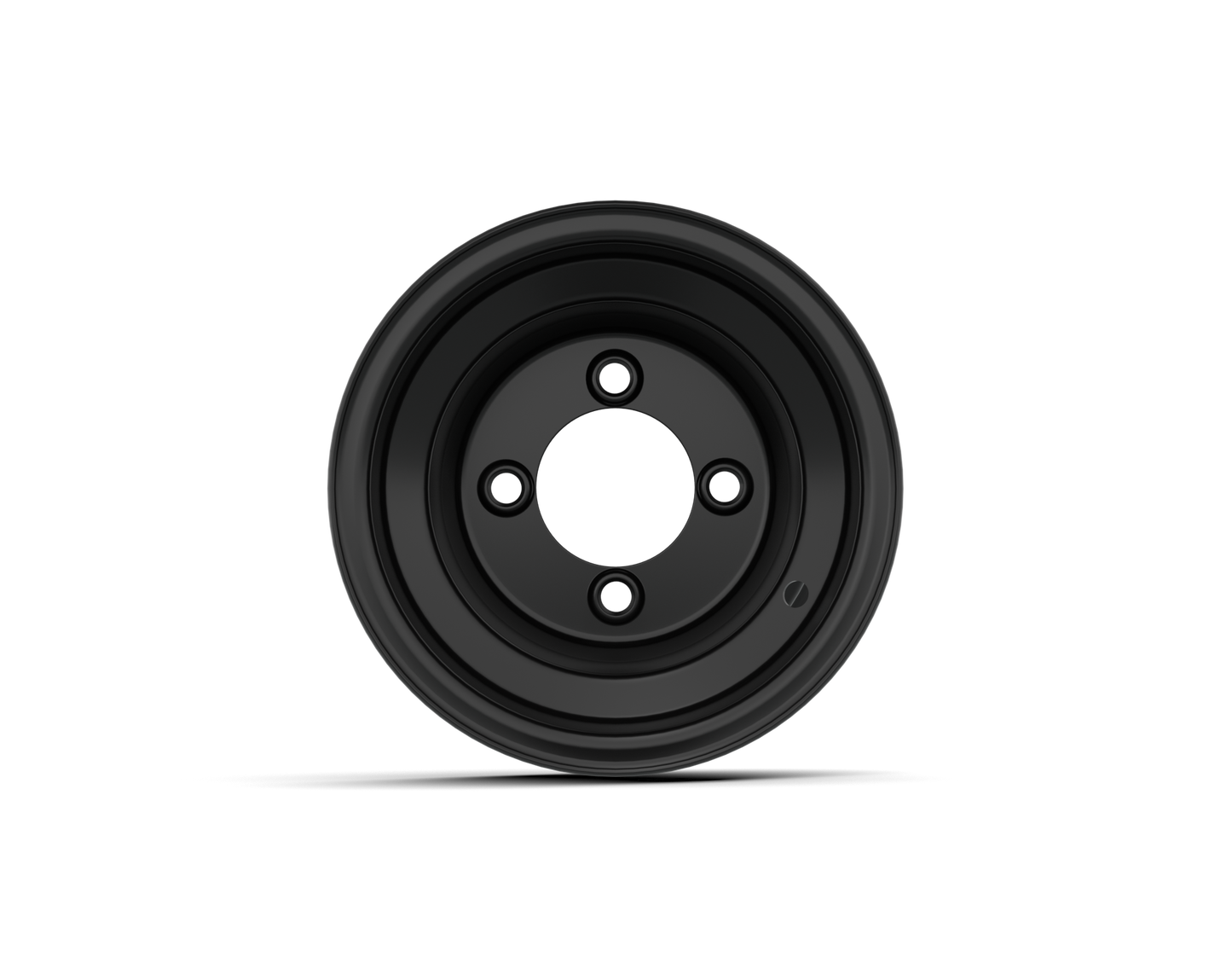 8" GTW Matte Black Steel Wheel (2:5 Offset)