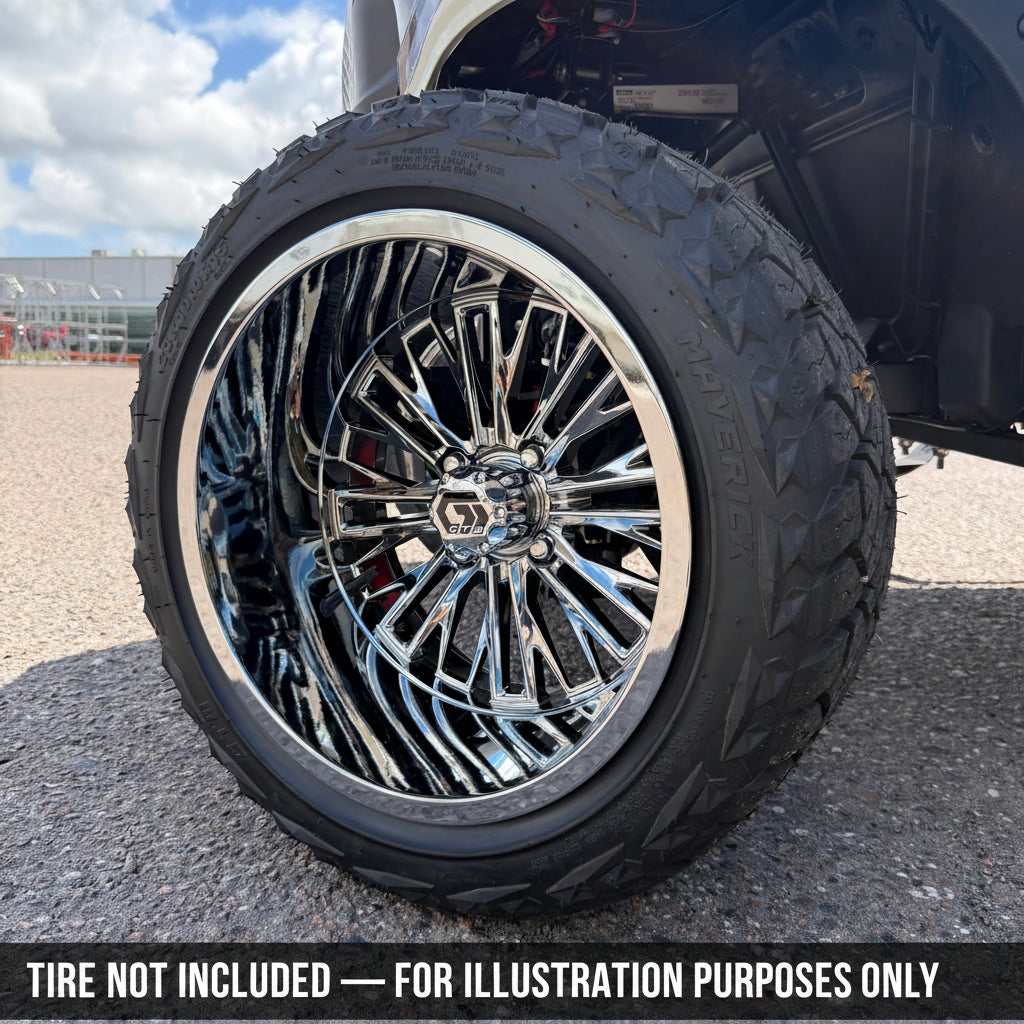 14″ GTW Viper Chrome Deep Dish Wheel