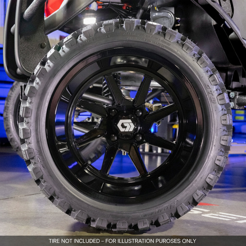 15″ GTW® Reaper Gloss Black Wheel