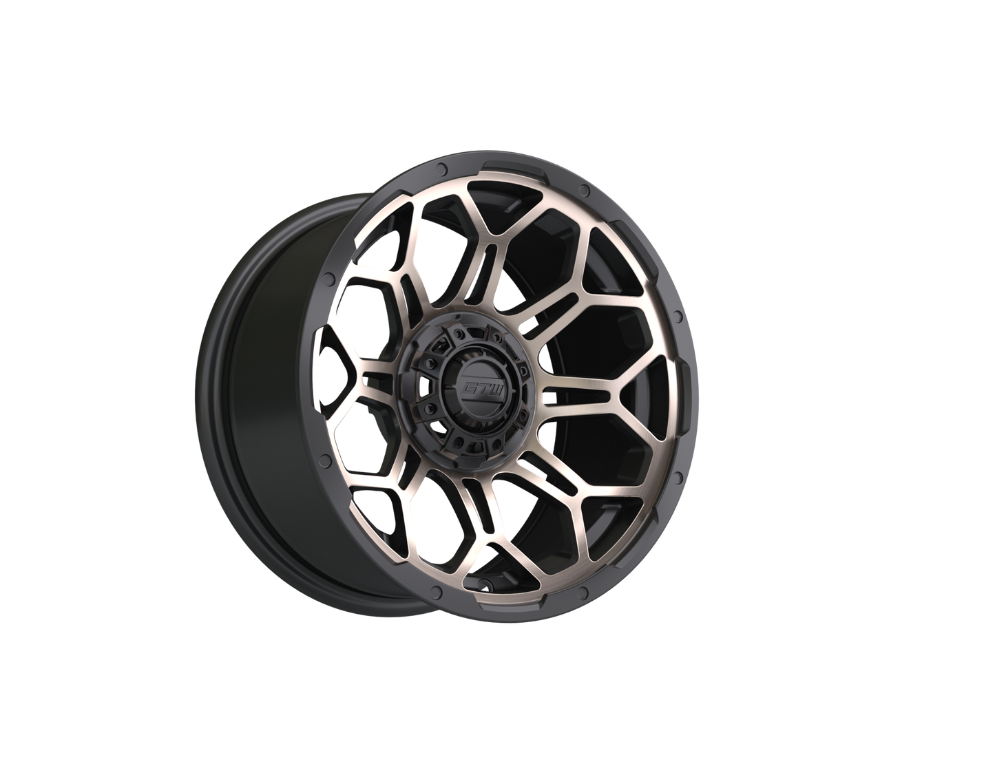 14" GTW Bravo Matte Bronze Wheel
