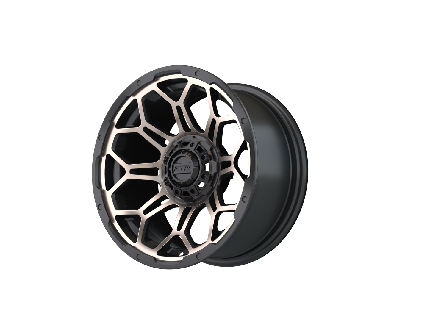 14" GTW Bravo Matte Bronze Wheel