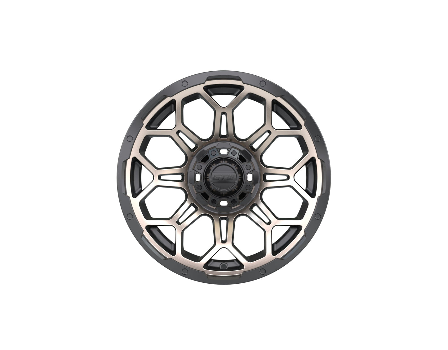 14" GTW Bravo Matte Bronze Wheel