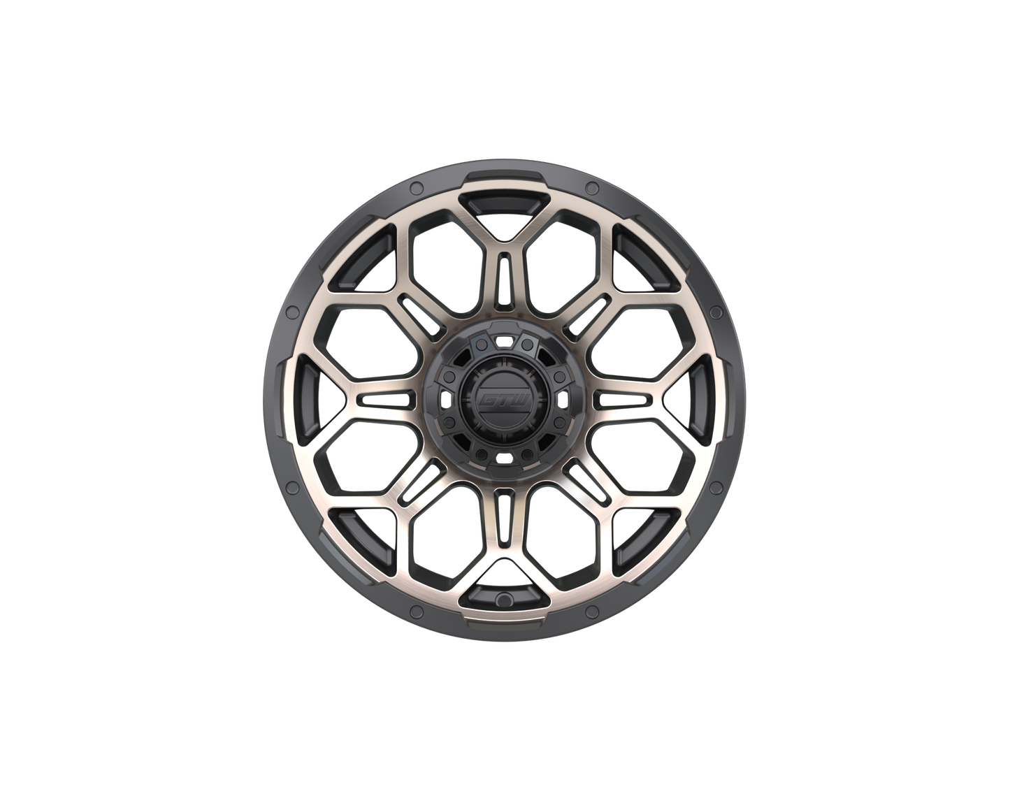 14" GTW Bravo Matte Bronze Wheel
