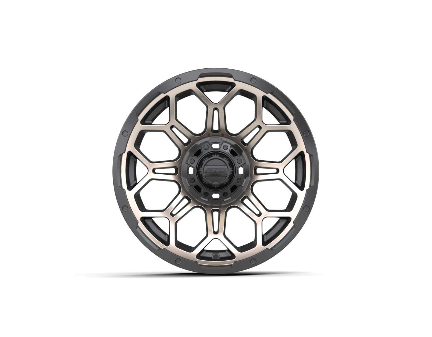 14" GTW Bravo Matte Bronze Wheel