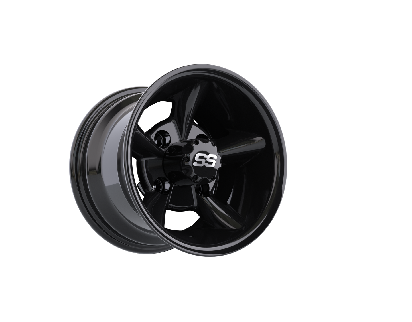 10" GTW Godfather Black Wheel