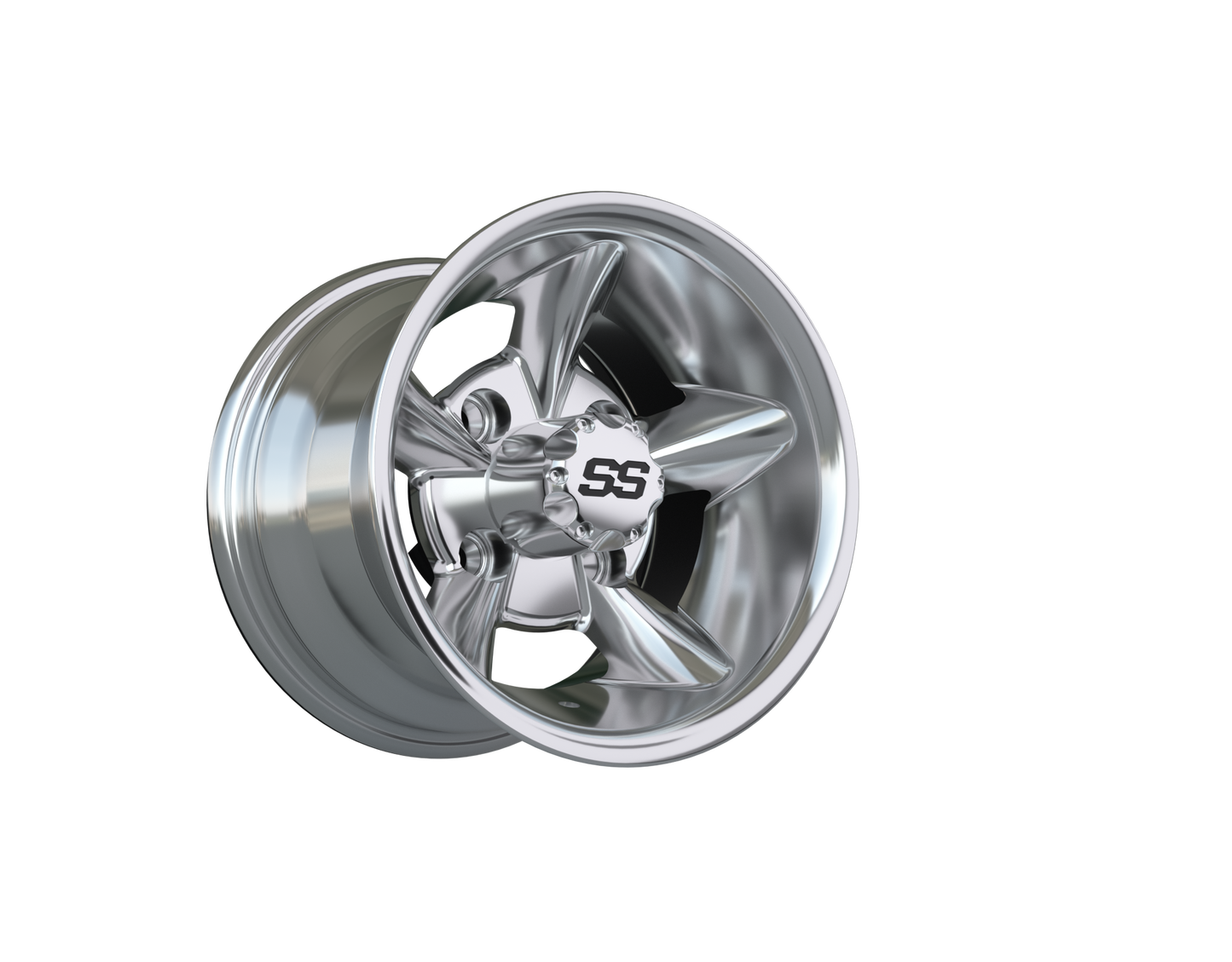 10" GTW Godfather Chrome Wheel