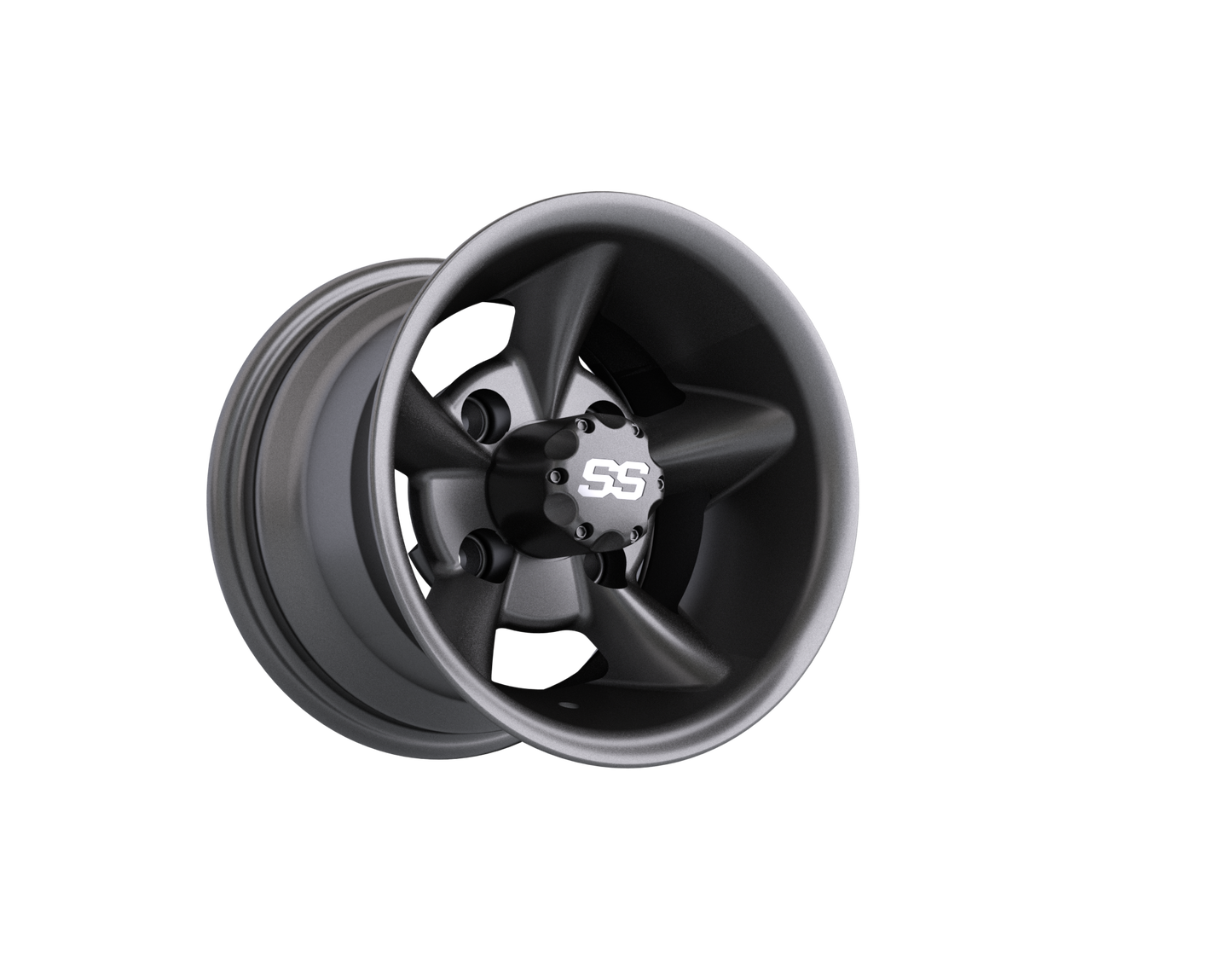 10"GTW Godfather Matte Grey Wheel