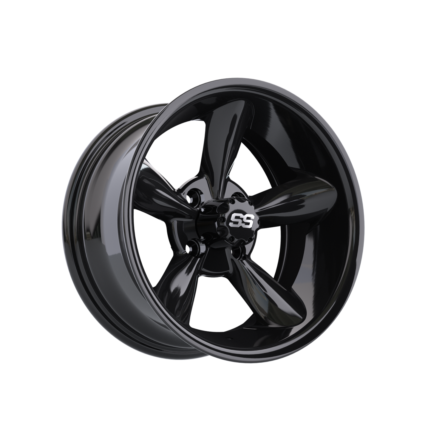 14" GTW Godfather Black Wheel