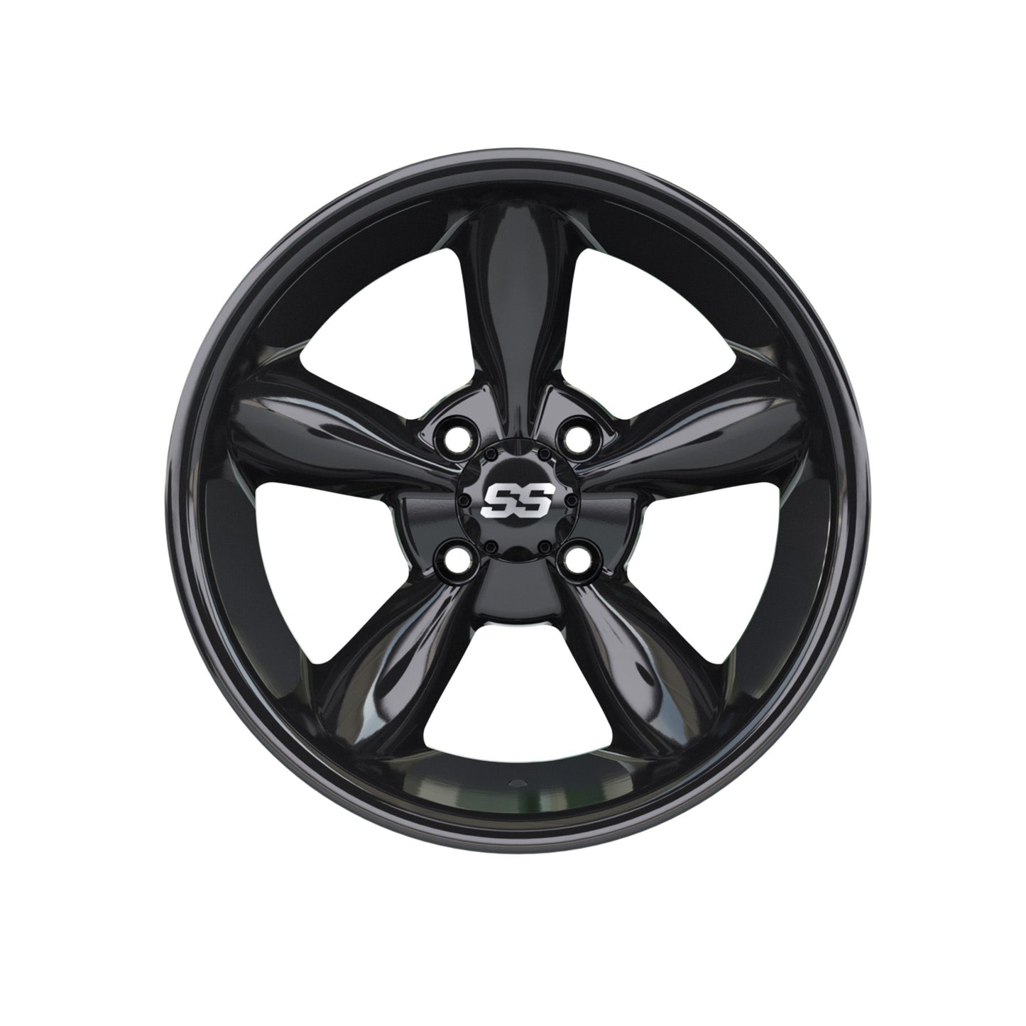 14" GTW Godfather Black Wheel