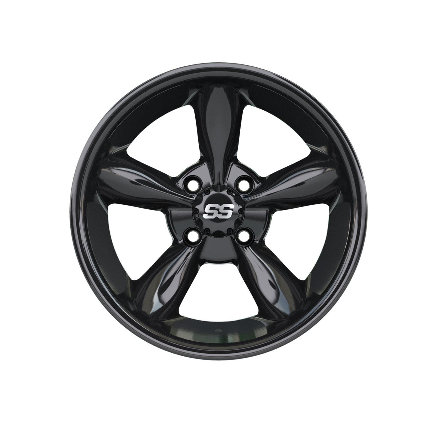 14" GTW Godfather Black Wheel