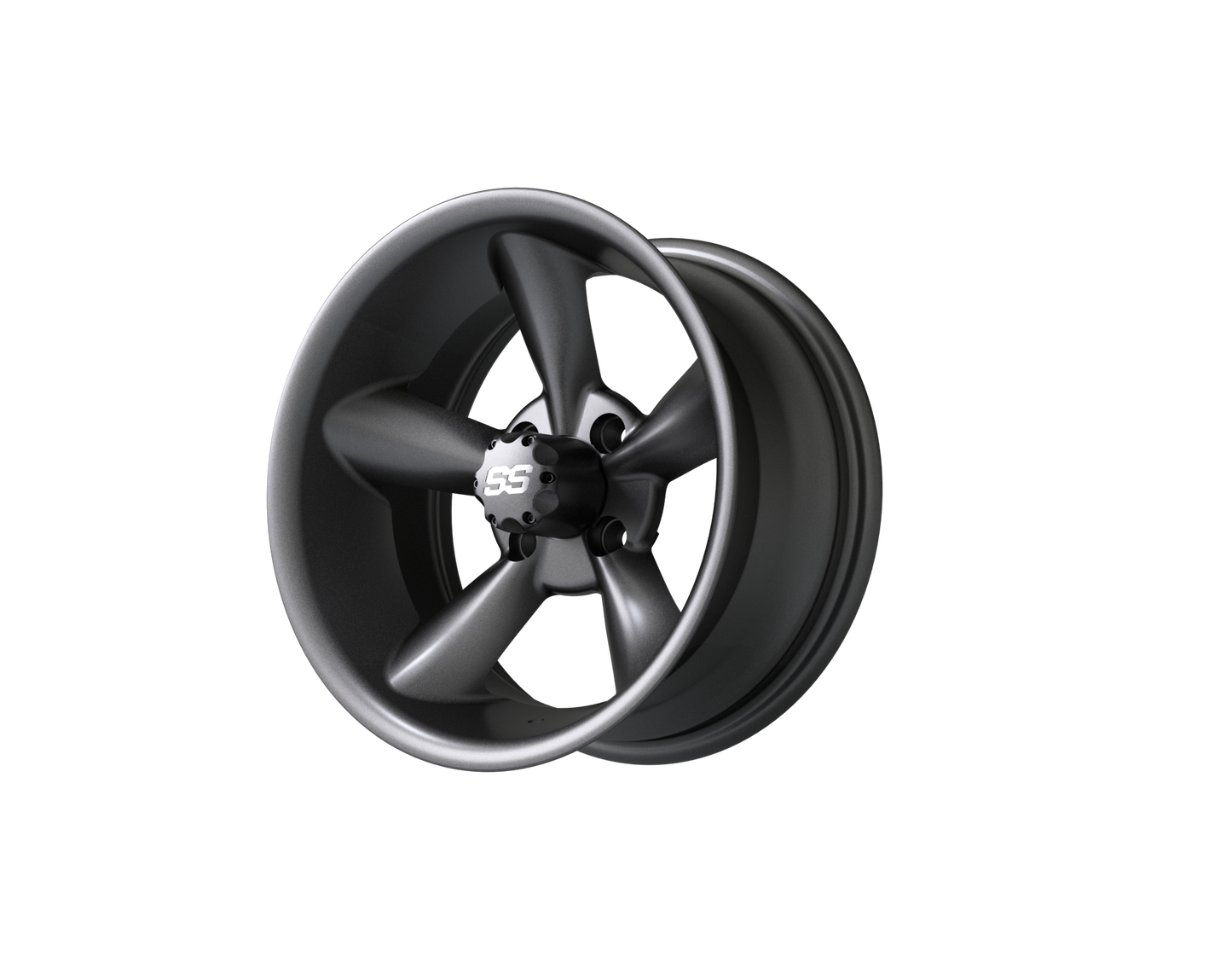 GTW Godfather Matte Gray Wheel - 14 Inch