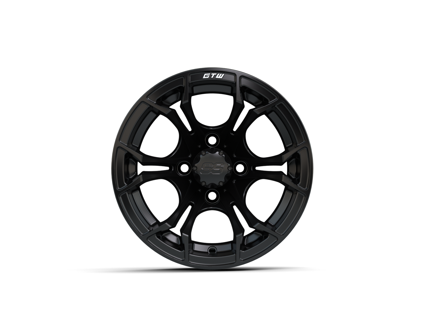 12" GTW Spyder Matte Black Wheel