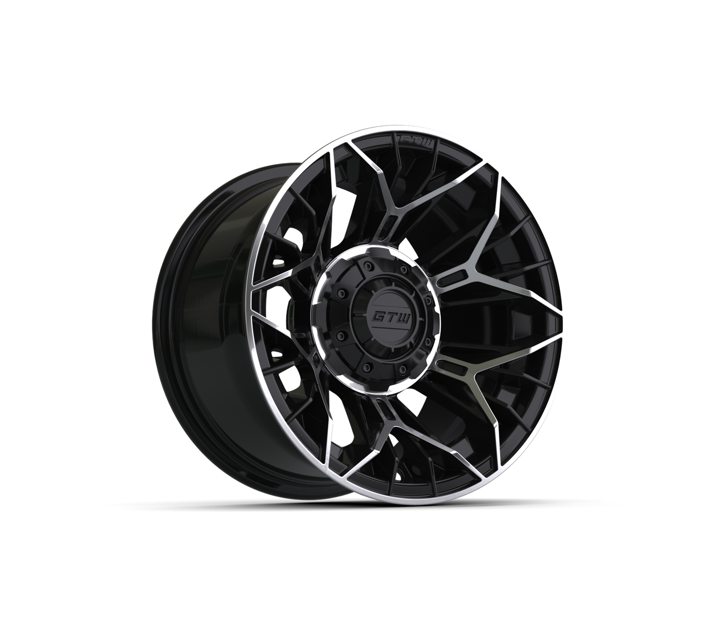 12" GTW Stellar Machined & Black Wheel