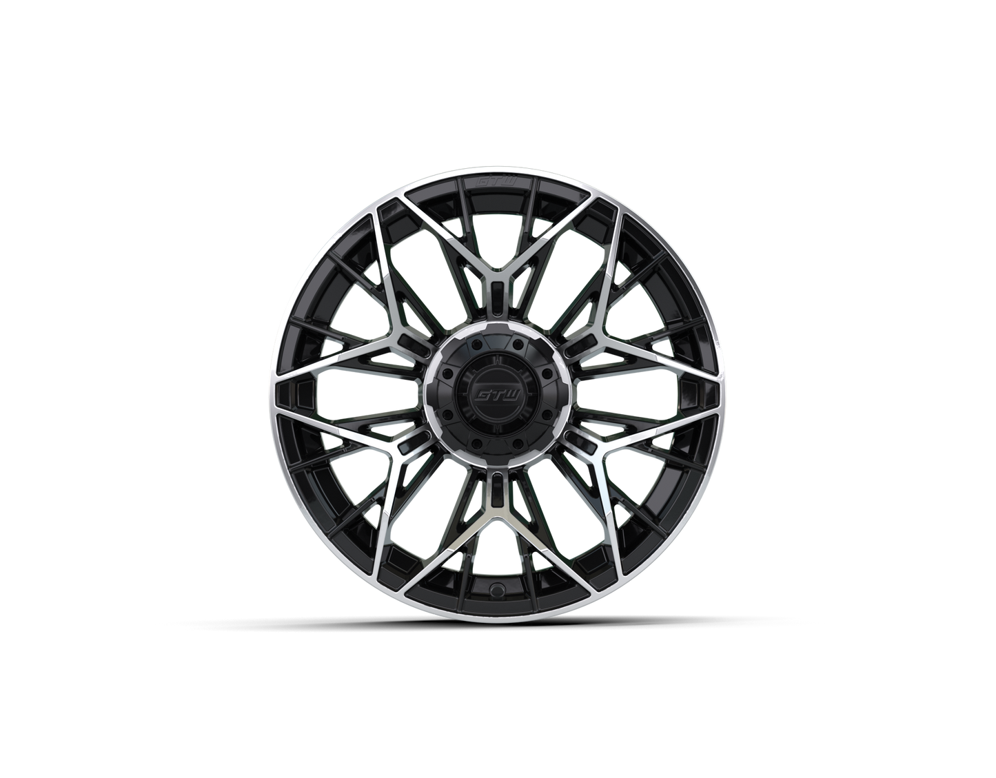 15" GTW Stellar Black with Machined Accents Wheel