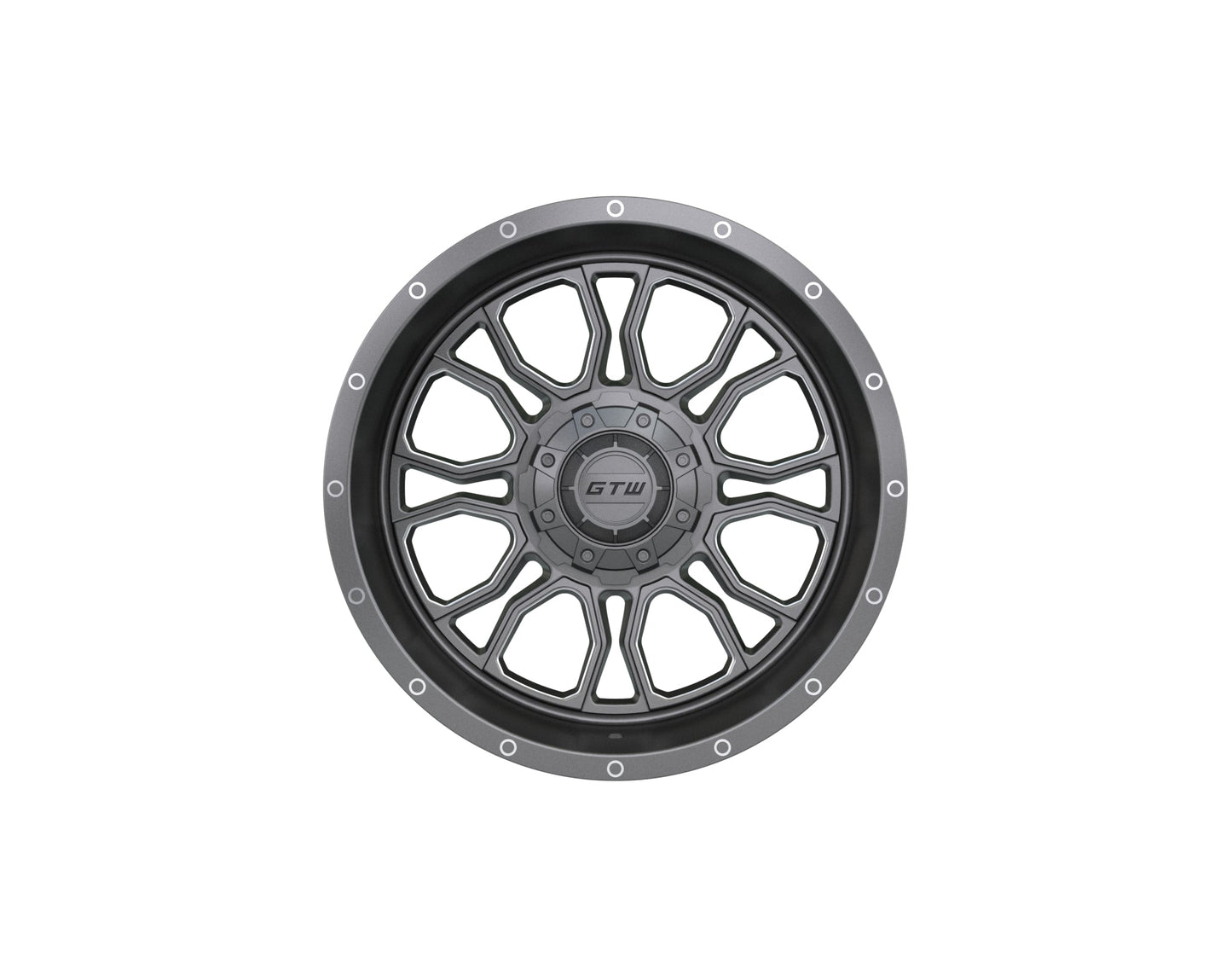 14" GTW Volt Gunmetal with Machined Accents Wheel