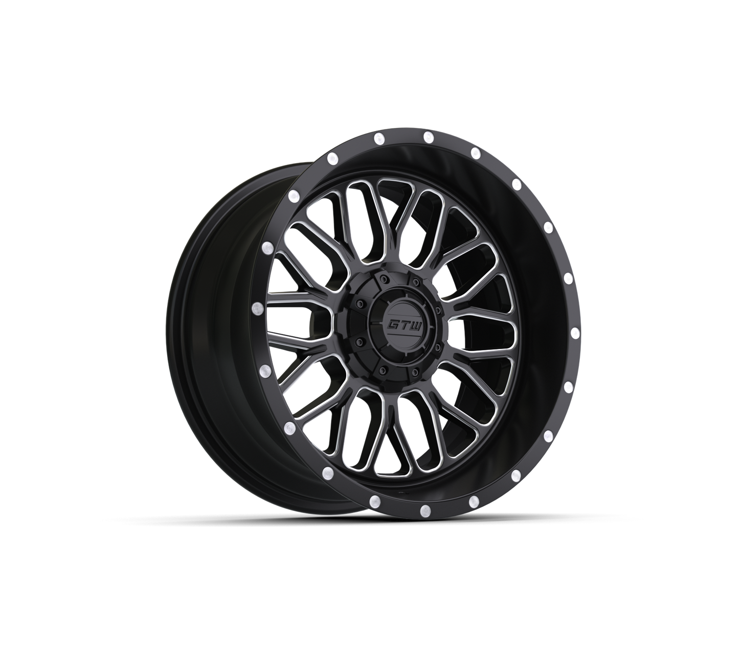 14” GTW Helix Black & Machined Wheel