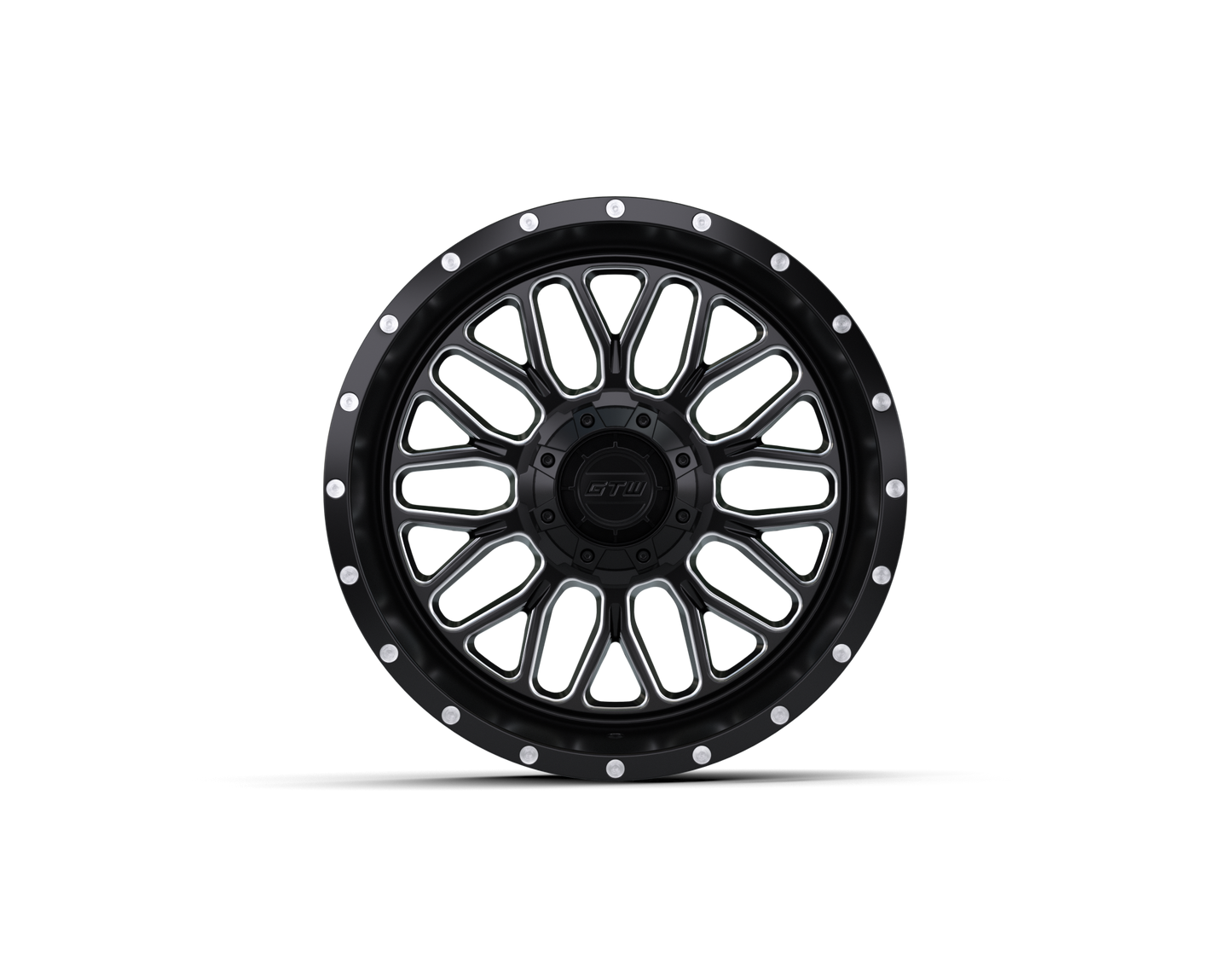 14” GTW Helix Black & Machined Wheel