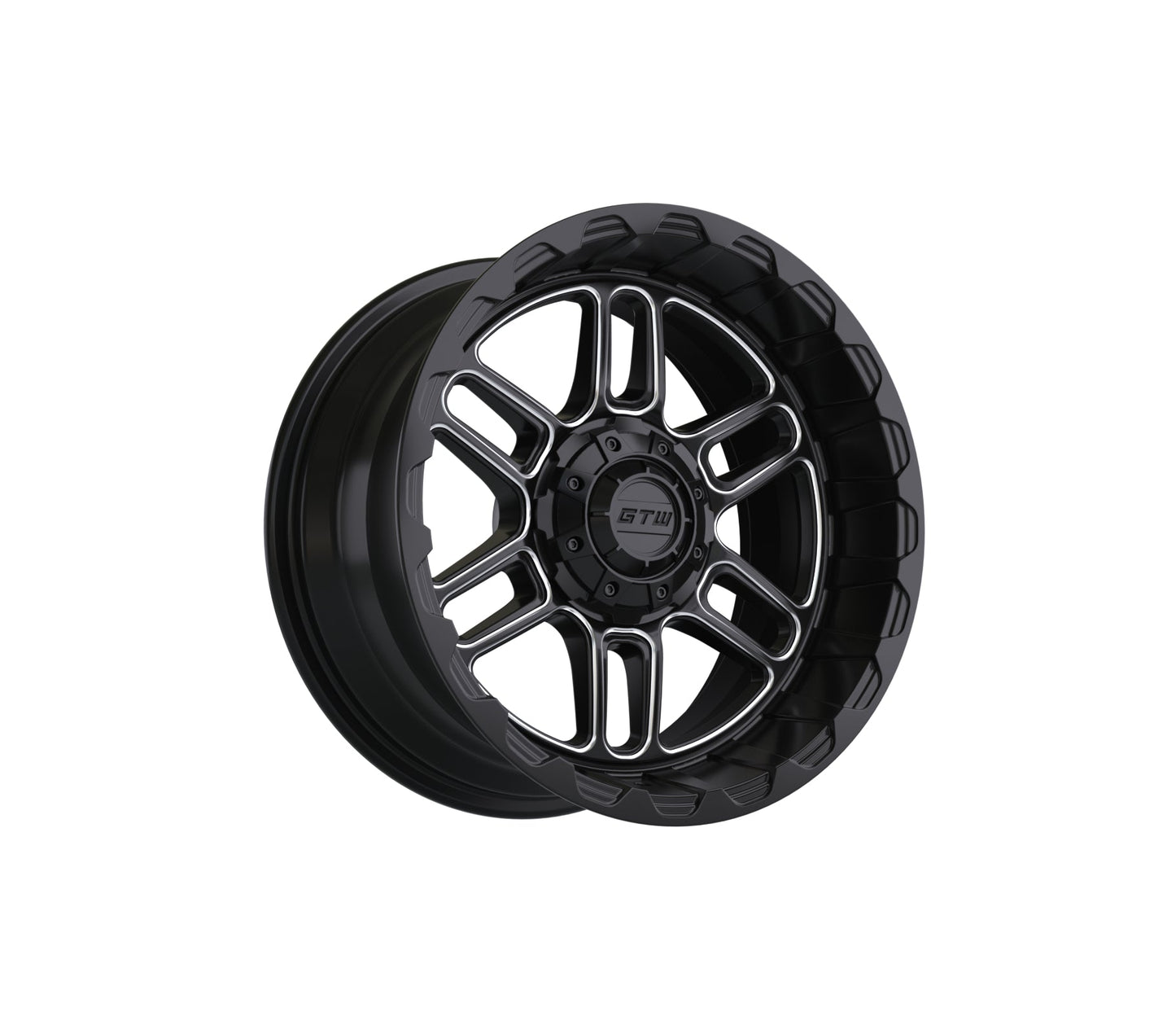 14” GTW Titan Black & Machined Wheel