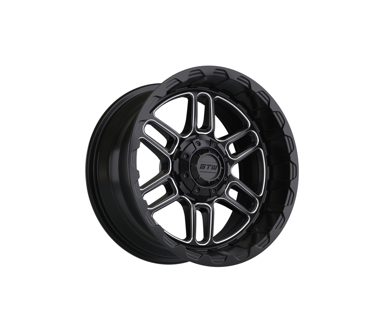 14” GTW Titan Black & Machined Wheel