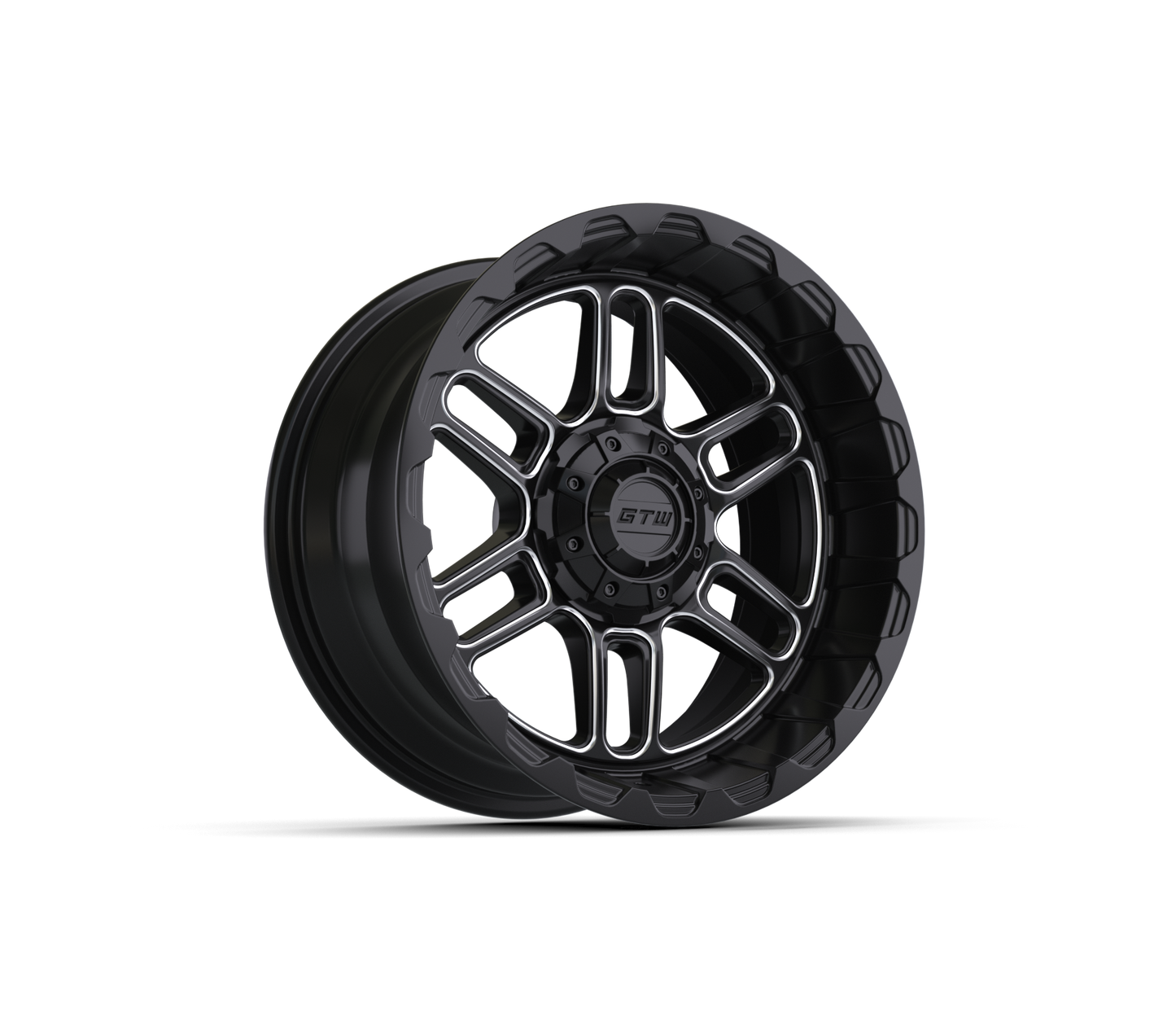14” GTW Titan Black & Machined Wheel