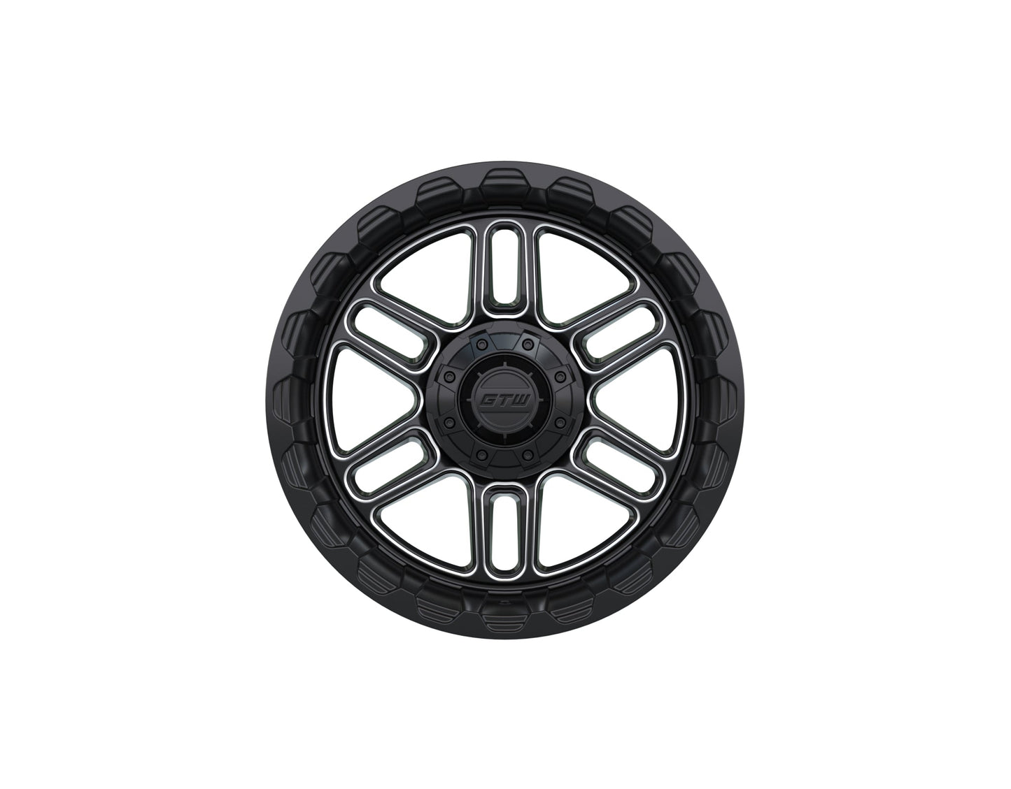 14” GTW Titan Black & Machined Wheel