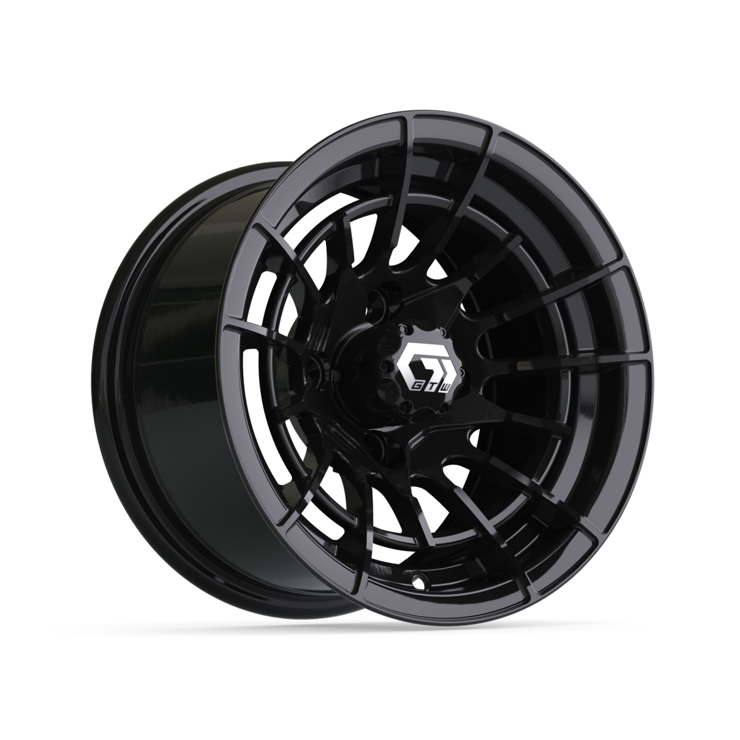 12" GTW Boost Gloss Black Wheel
