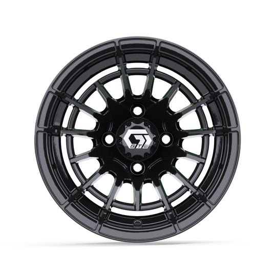 12" GTW Boost Gloss Black Wheel