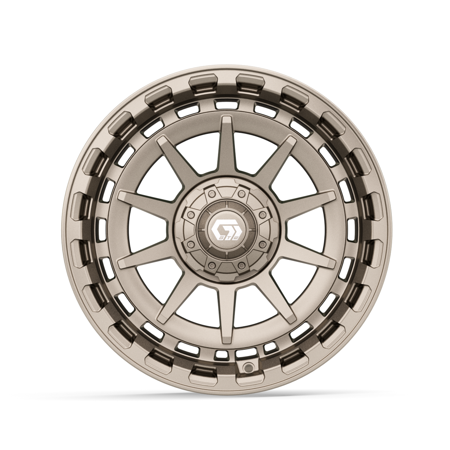 15" GTW Barricade Satin Bronze Wheel