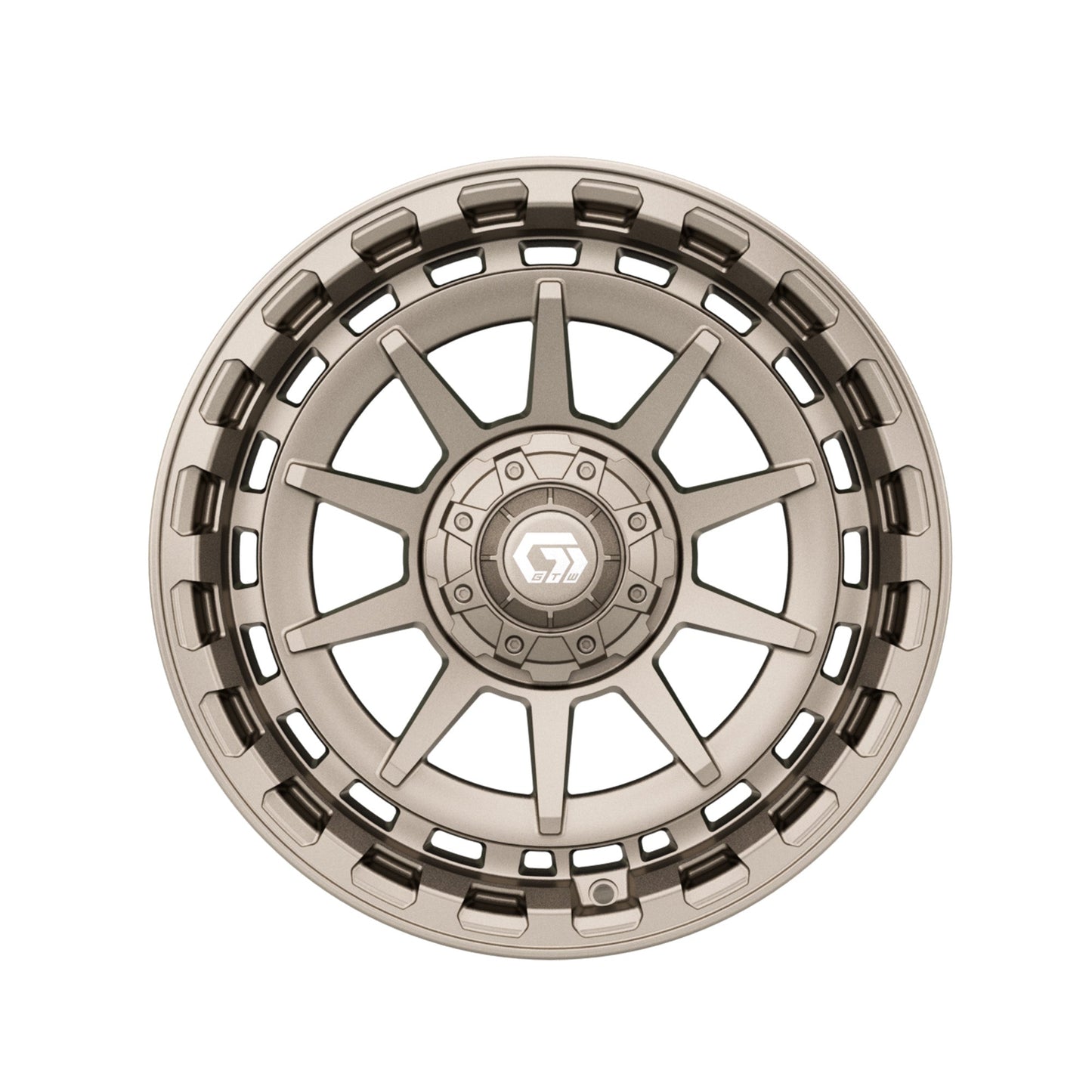 15" GTW Barricade Satin Bronze Wheel