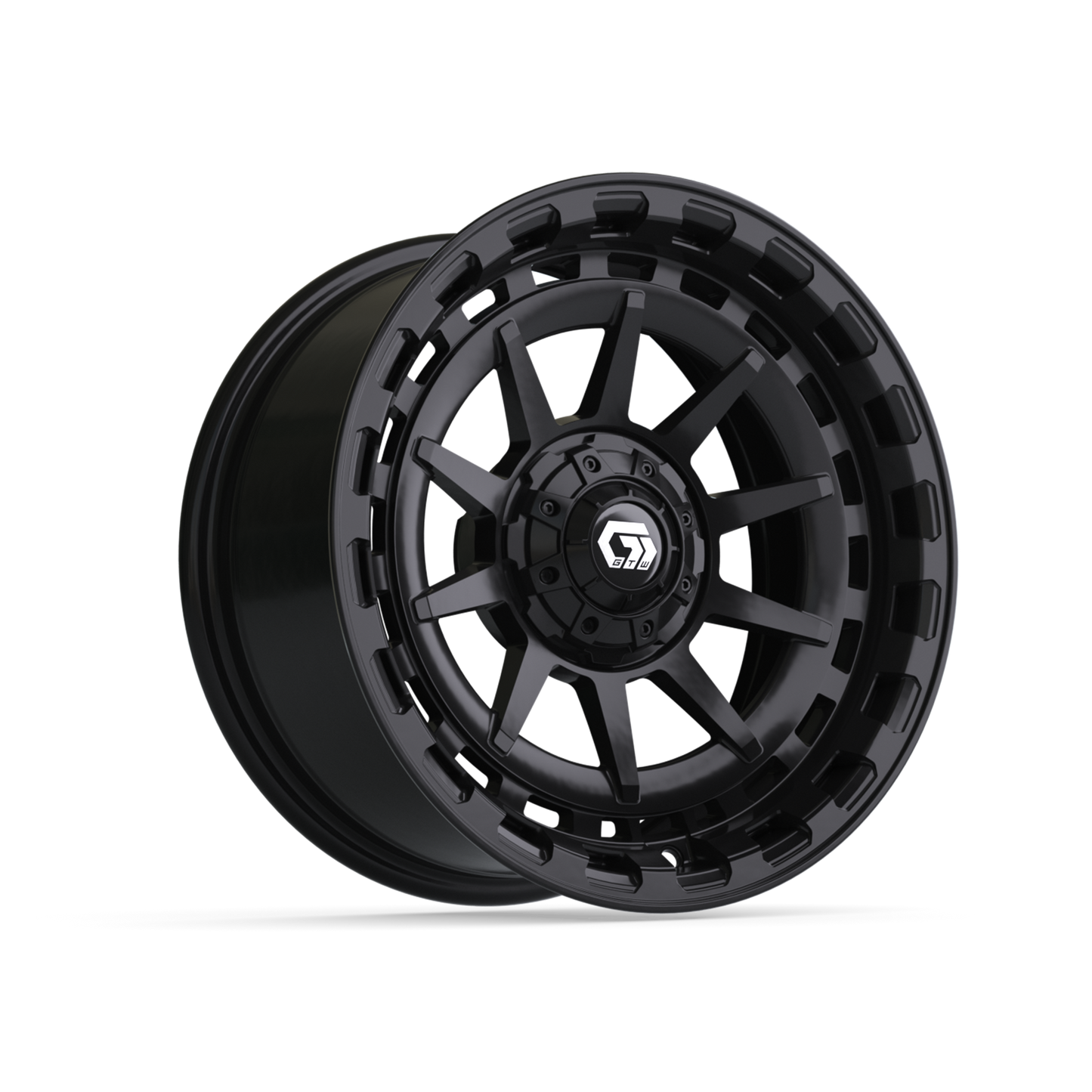 15" GTW Barricade Gloss Black Wheel