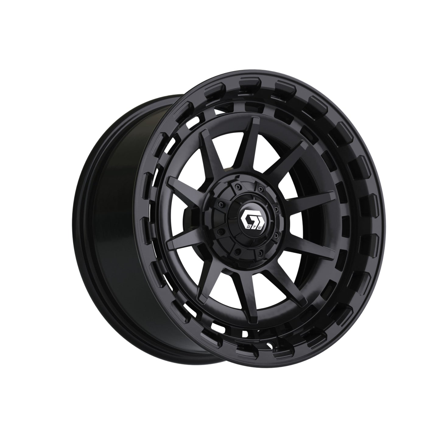 15" GTW Barricade Gloss Black Wheel