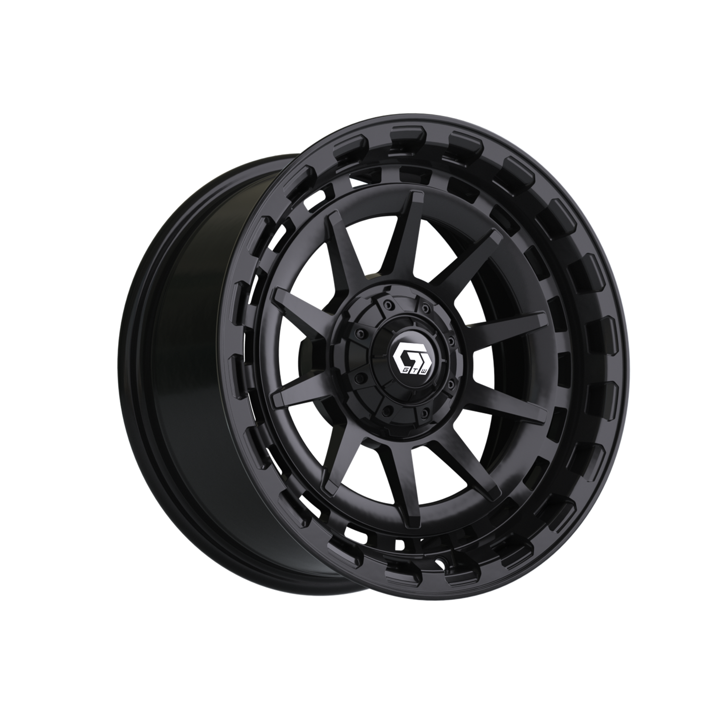 15" GTW Barricade Gloss Black Wheel