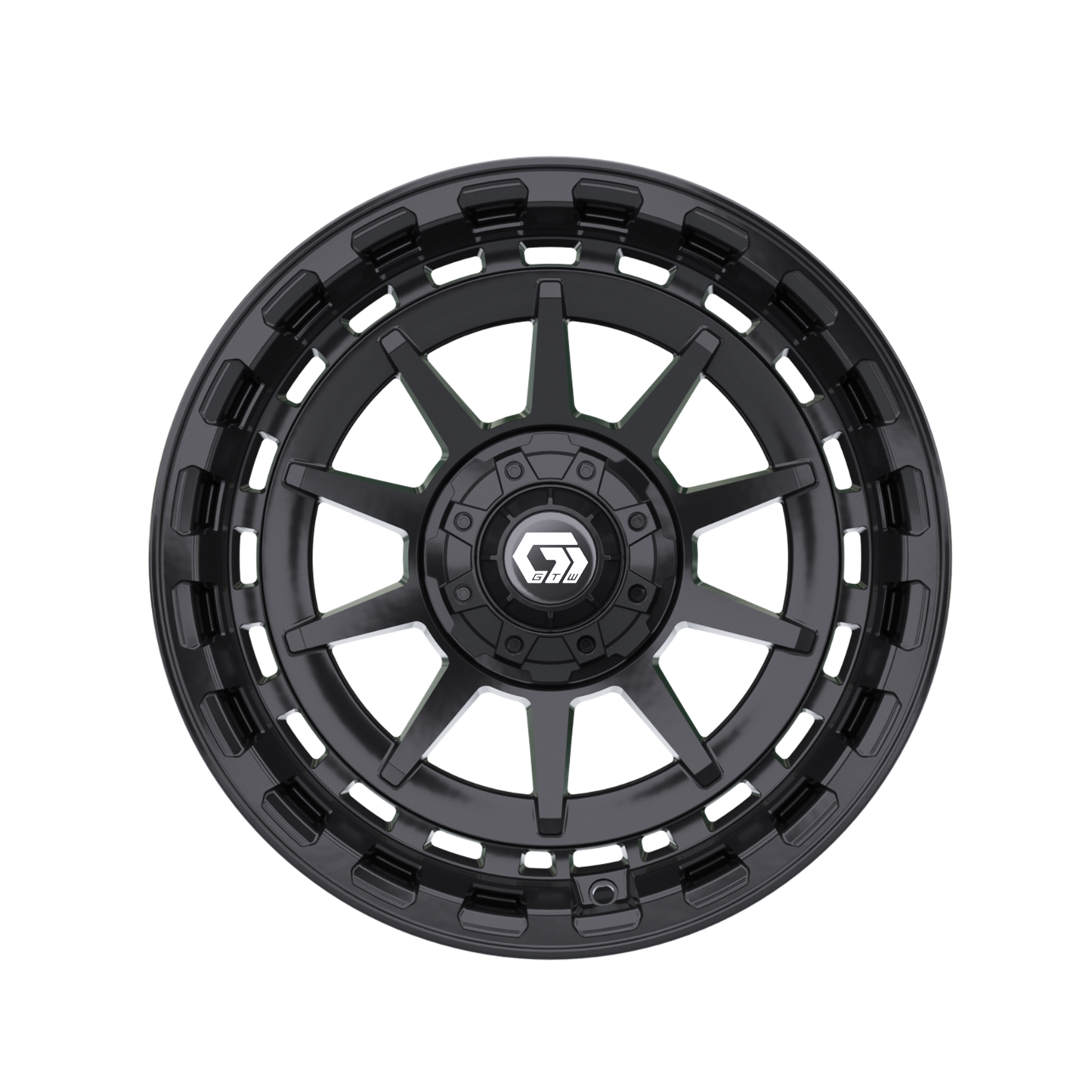 15" GTW Barricade Gloss Black Wheel
