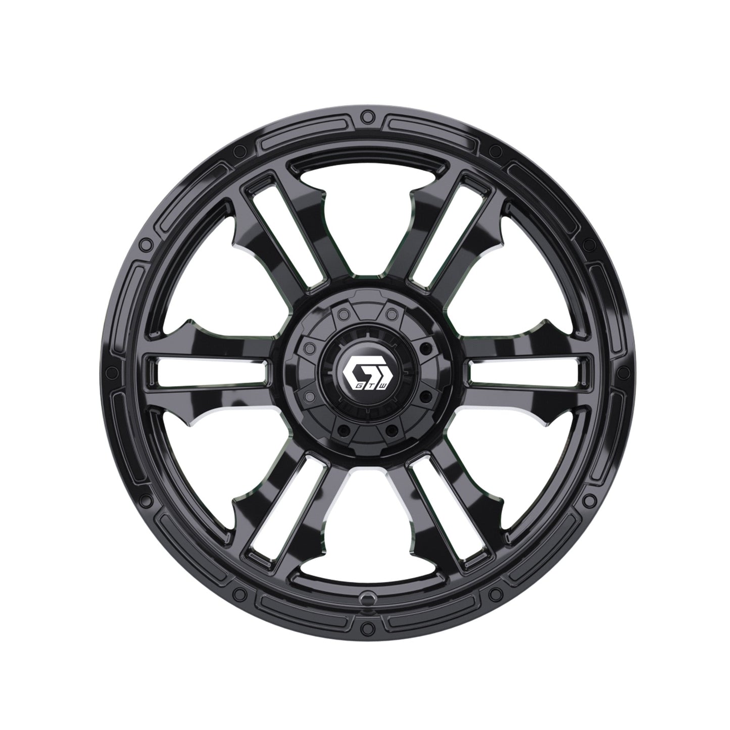 15" GTW Shogun Gloss Black Wheel