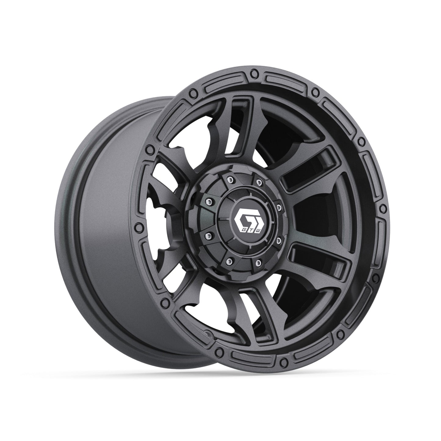 12" GTW Shogun Gloss Gunmetal Wheel