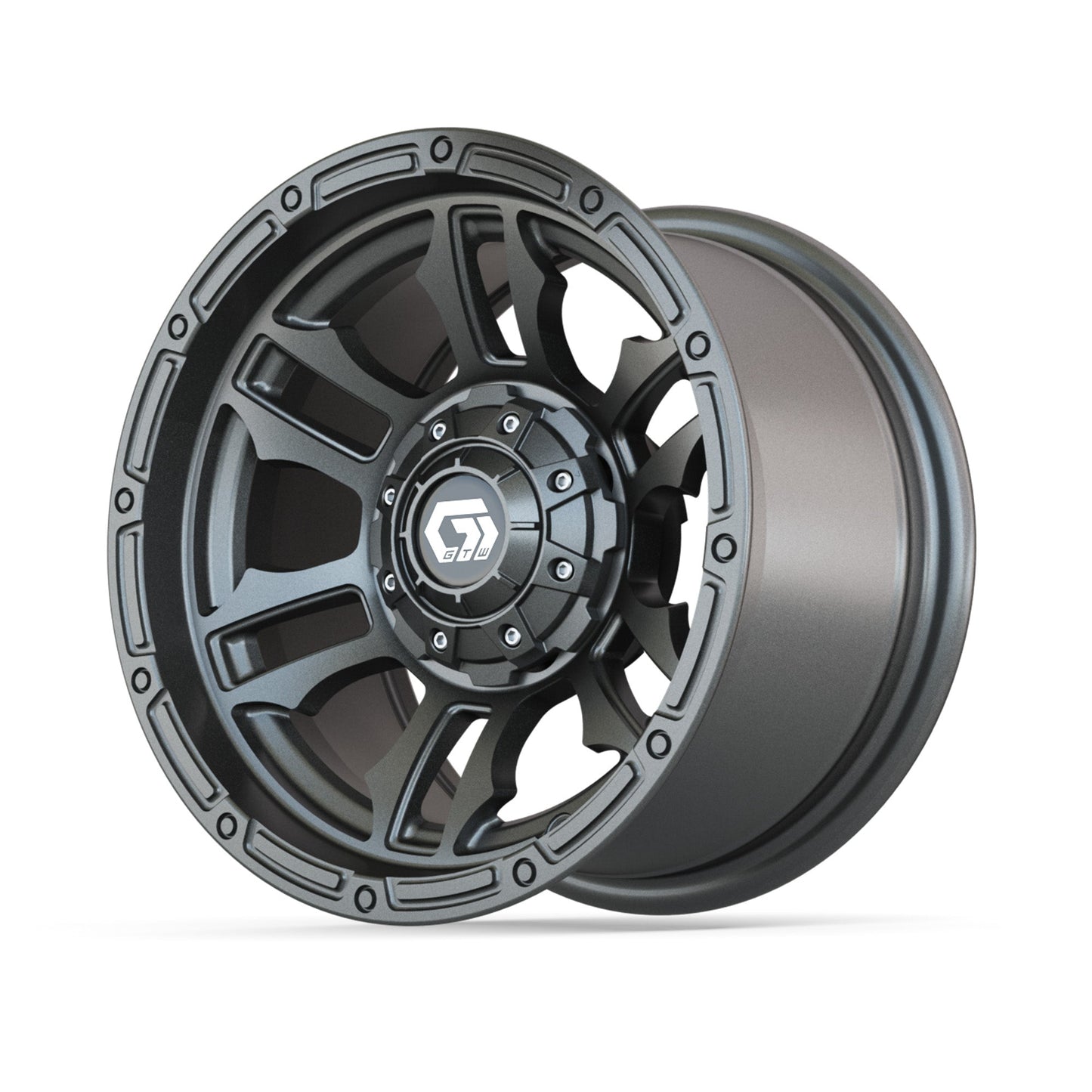 12" GTW Shogun Gloss Gunmetal Wheel