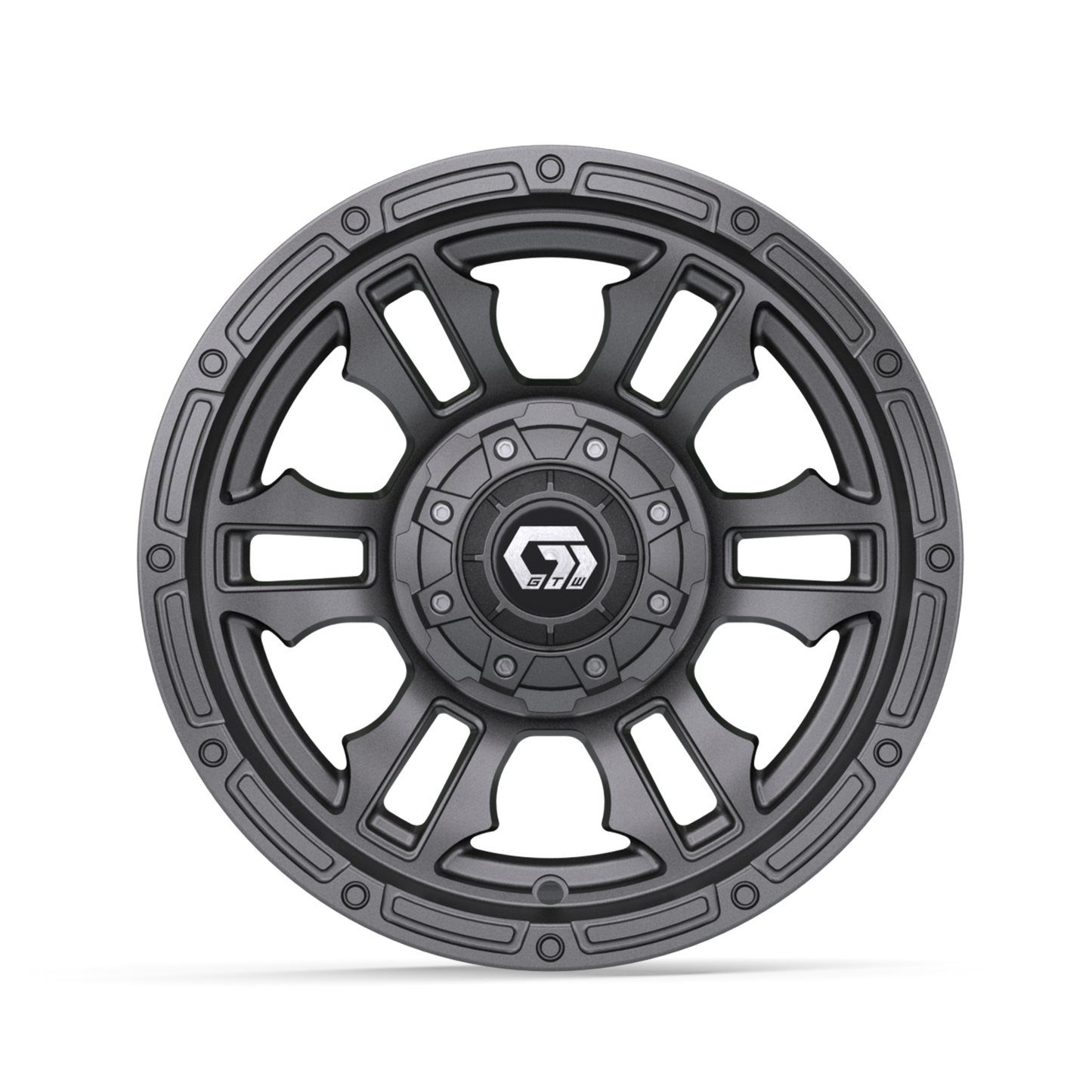 12" GTW Shogun Gloss Gunmetal Wheel