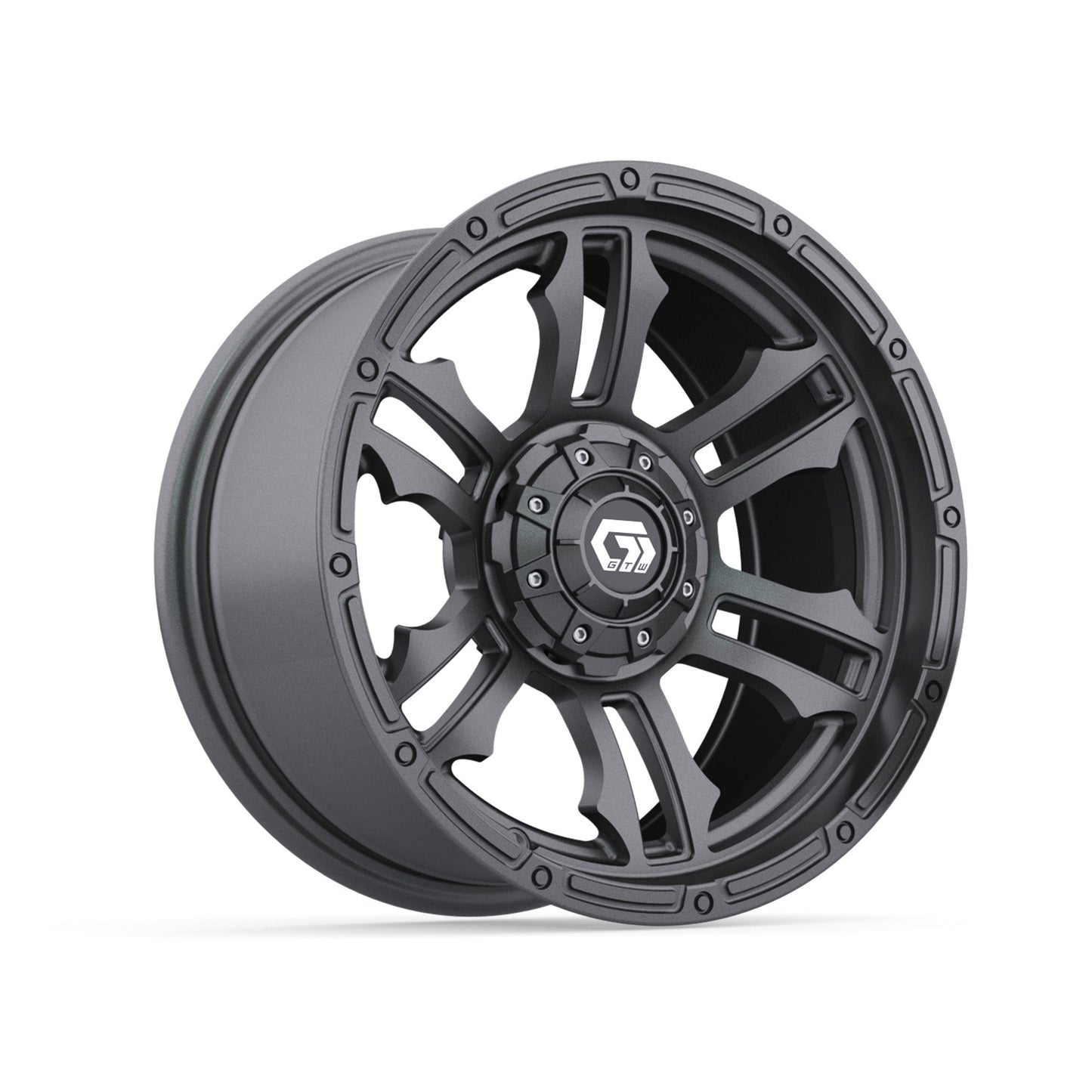 14" GTW Shogun Gloss Gunmetal Wheel