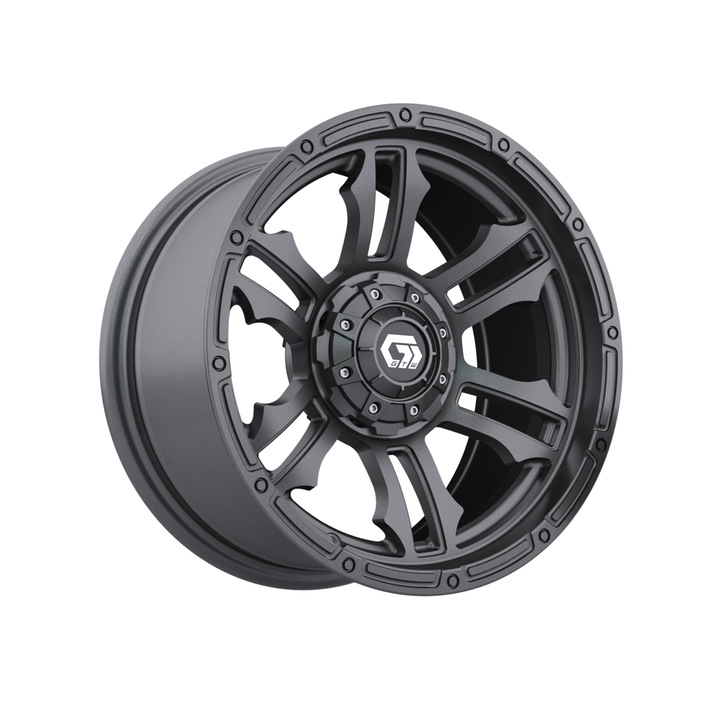 14" GTW Shogun Gloss Gunmetal Wheel