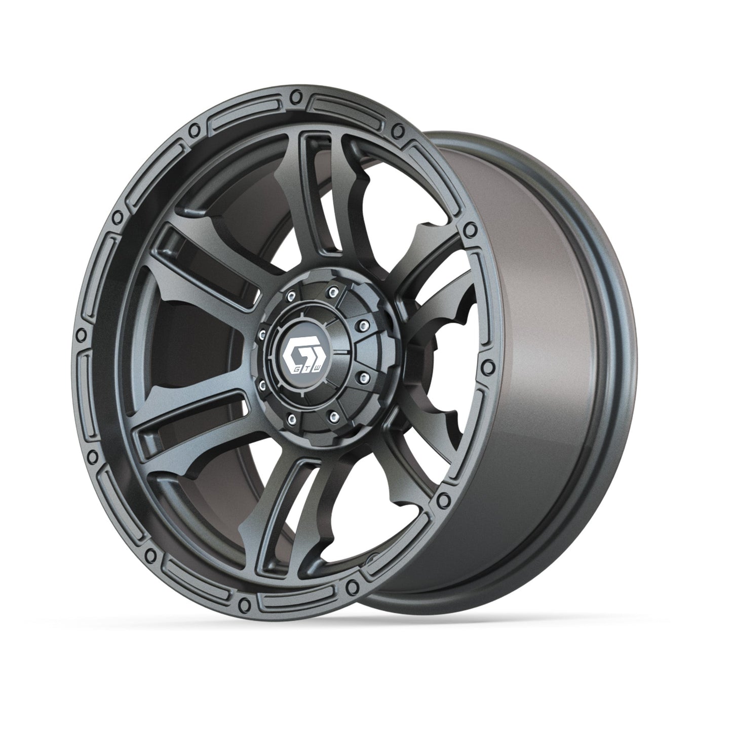 14" GTW Shogun Gloss Gunmetal Wheel