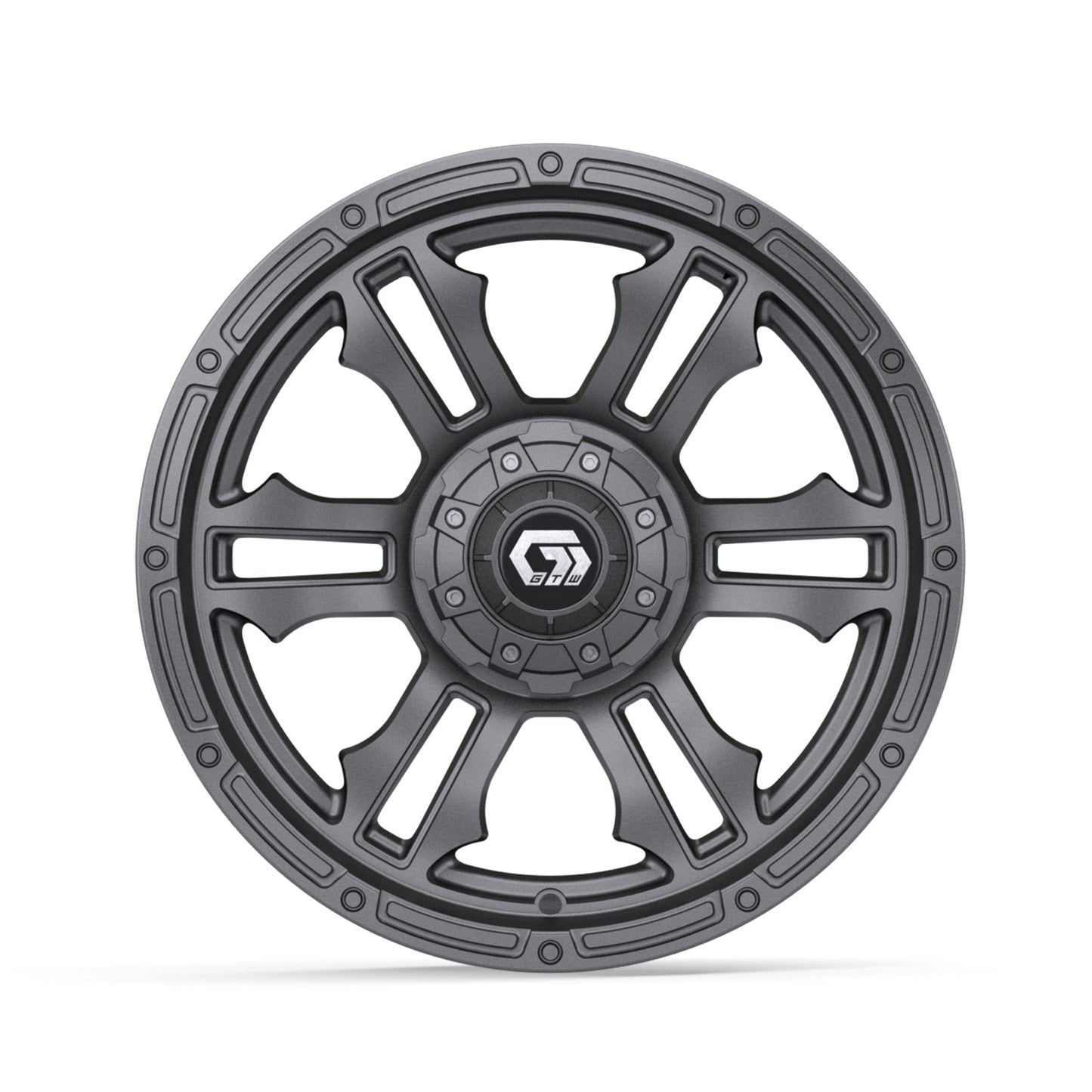 14" GTW Shogun Gloss Gunmetal Wheel
