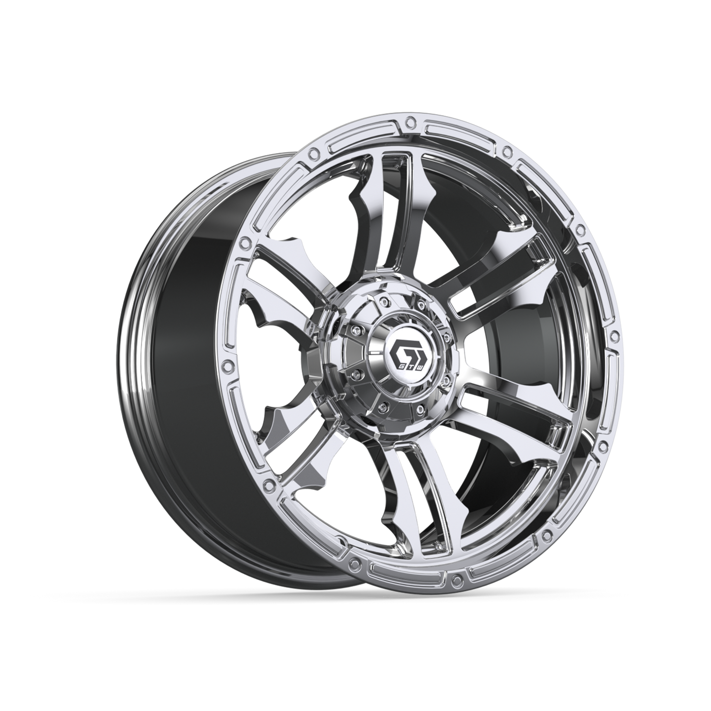 15" GTW Shogun Chrome Wheel