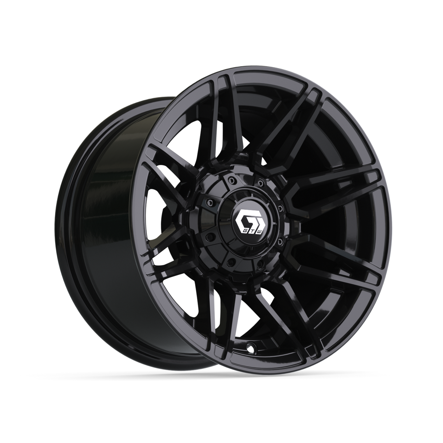 12" GTW Stealth Gloss Black Wheel