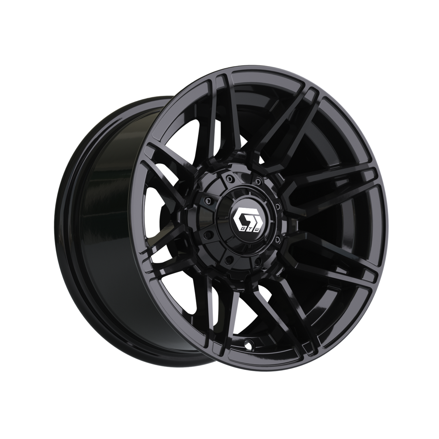 12" GTW Stealth Gloss Black Wheel