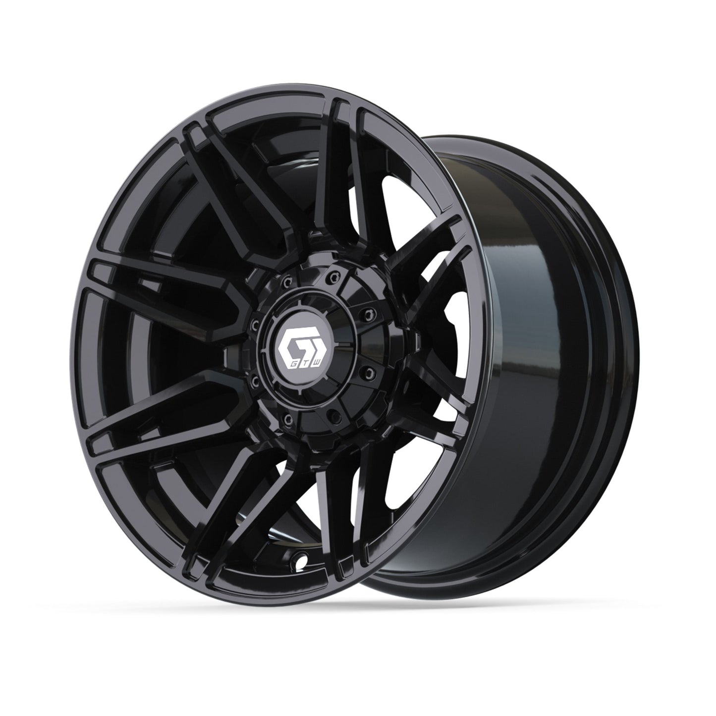 12" GTW Stealth Gloss Black Wheel