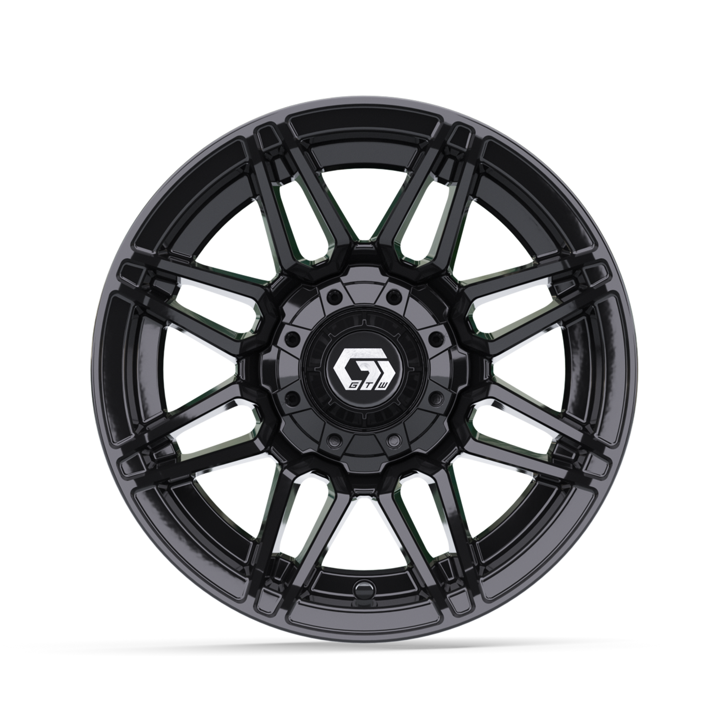 12" GTW Stealth Gloss Black Wheel
