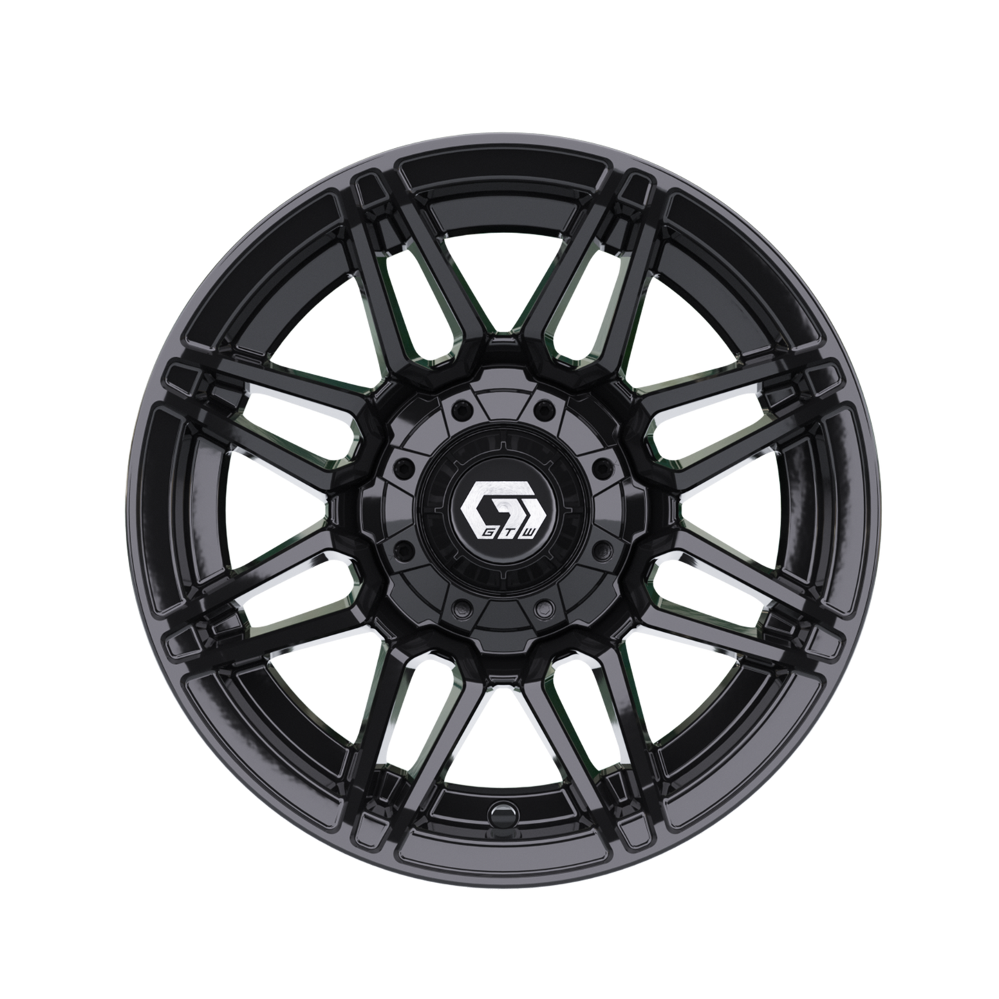 12" GTW Stealth Gloss Black Wheel